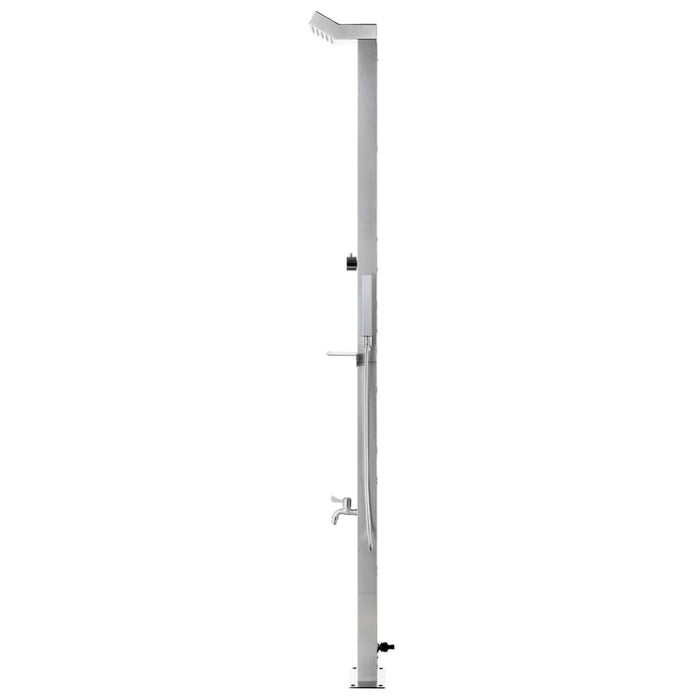 Duș pentru grădină, 220 cm, oțel inoxidabil - WALTI WALTI