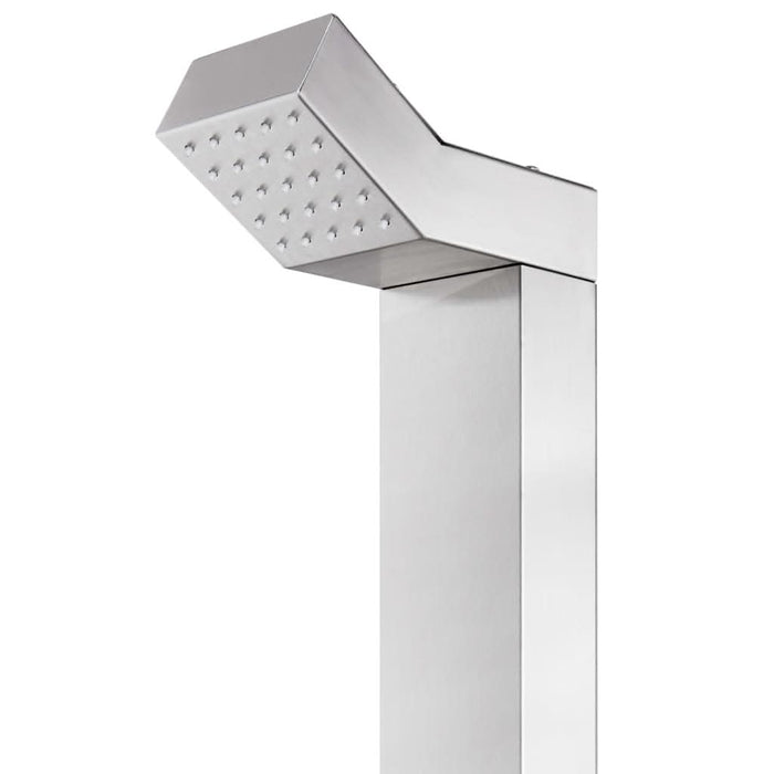 Duș pentru grădină, 220 cm, oțel inoxidabil - WALTI WALTI