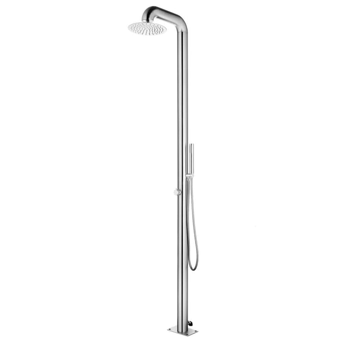 Duș pentru grădină, 225 cm, oțel inoxidabil - WALTI WALTI