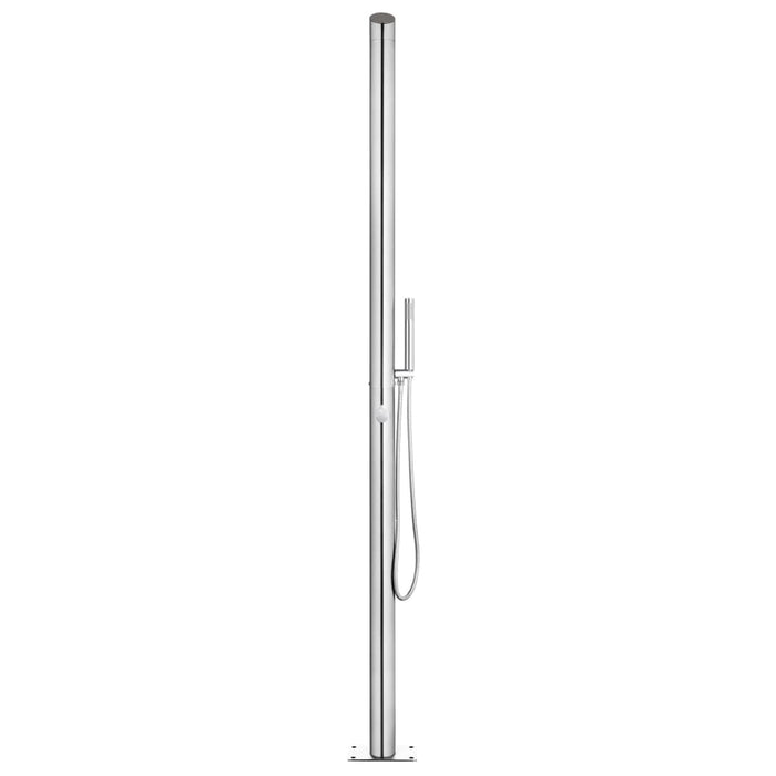 Duș pentru grădină, 220 cm, oțel inoxidabil - WALTI WALTI
