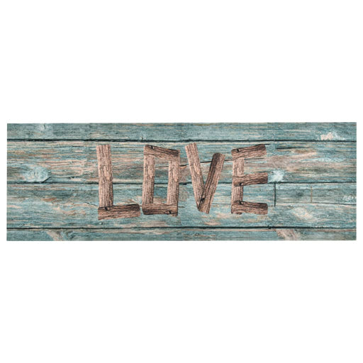 Covoraș bucătărie, lavabil, imprimeu Love, 60x300 cm - WALTI WALTI