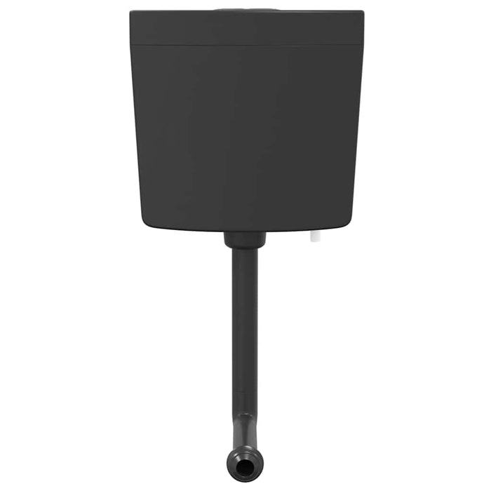 Rezervor de toaletă cu admisie de apă pe fund, 3/6 L, negru WALTI