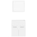 Set mobilier de baie, 2 piese, alb, PAL - WALTI WALTI