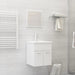 Set mobilier de baie, 2 piese, alb, PAL - WALTI WALTI