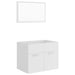 Set mobilier de baie, 2 piese, alb, PAL - WALTI WALTI