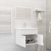 Set mobilier de baie, 2 piese, alb, PAL - WALTI WALTI