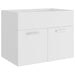 Set mobilier de baie, 2 piese, alb, PAL - WALTI WALTI