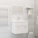 Set mobilier de baie, 2 piese, alb, PAL - WALTI WALTI
