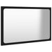 Set mobilier de baie, 2 piese, negru, PAL - WALTI WALTI