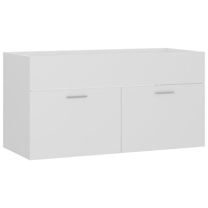 Set mobilier de baie, 2 piese, alb, PAL - WALTI WALTI