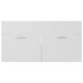 Set mobilier de baie, 2 piese, alb, PAL - WALTI WALTI