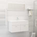 Set mobilier de baie, 2 piese, alb, PAL - WALTI WALTI
