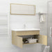 Set mobilier baie, 2 piese, stejar Sonoma, PAL - WALTI WALTI