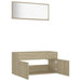 Set mobilier baie, 2 piese, stejar Sonoma, PAL - WALTI WALTI