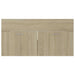 Set mobilier baie, 2 piese, stejar Sonoma, PAL - WALTI WALTI