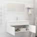Set mobilier de baie, 2 piese, alb, PAL - WALTI WALTI