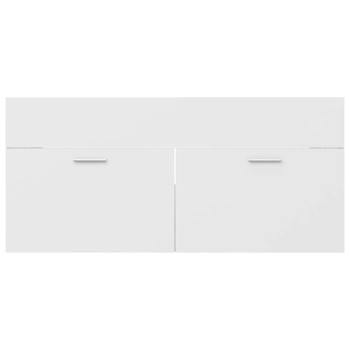 Set mobilier de baie, 2 piese, alb, PAL - WALTI WALTI