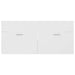 Set mobilier de baie, 2 piese, alb, PAL - WALTI WALTI