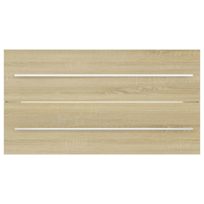 Set mobilier baie, 2 piese, stejar Sonoma, PAL WALTI