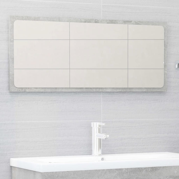 Set mobilier de baie, 2 piese, gri beton, PAL - WALTI WALTI