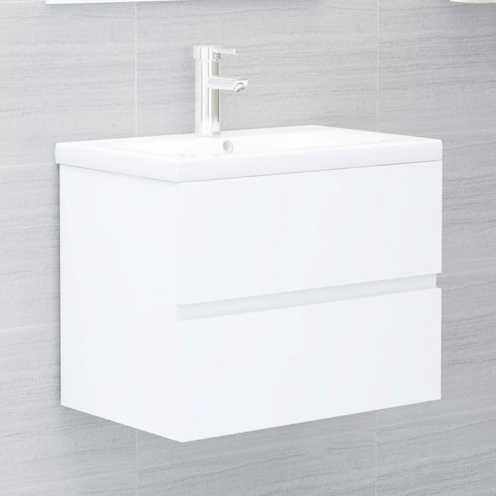 Set mobilier de baie, 2 piese, alb, PAL - WALTI WALTI