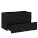 Set mobilier de baie, 2 piese, negru, PAL - WALTI WALTI
