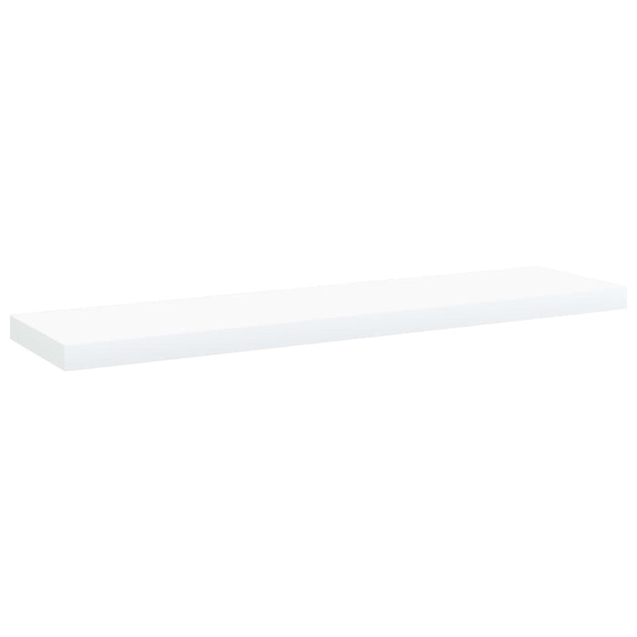 Plăci bibliotecă, 4 buc., alb, 40 x 10 x 1,5 cm, PAL - WALTI WALTI