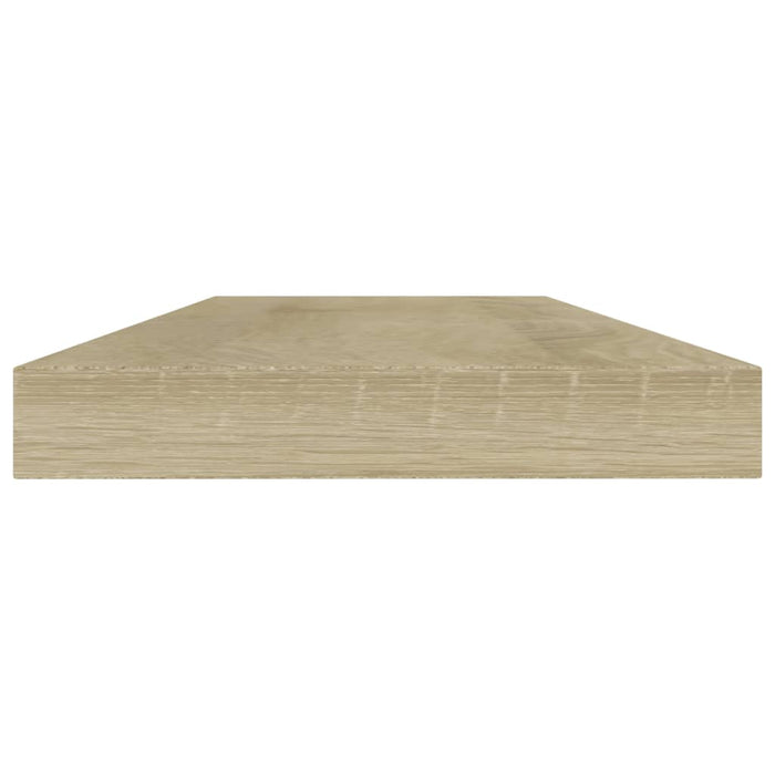 Plăci bibliotecă, 4 buc, stejar sonoma, 40 x 10 x 1,5 cm, PAL - WALTI WALTI