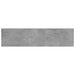 Plăci bibliotecă, gri beton, 4 buc, 40 x 10 x 1,5 cm, PAL - WALTI WALTI