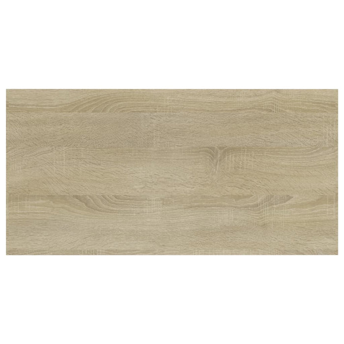 Plăci bibliotecă, 4 buc, stejar sonoma, 40 x 20 x 1,5 cm, PAL - WALTI WALTI