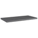 Plăci rafturi 8 buc. gri extralucios 40x20x1,5cm lemn prelucrat - WALTI WALTI