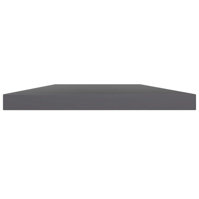 Plăci rafturi 8 buc. gri extralucios 40x20x1,5cm lemn prelucrat - WALTI WALTI