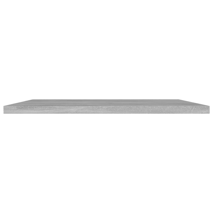Plăci bibliotecă, gri beton, 4 buc, 40 x 40 x 1,5 cm, PAL - WALTI WALTI