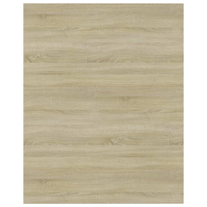 Plăci bibliotecă, 4 buc, stejar sonoma, 40 x 50 x 1,5 cm, PAL WALTI