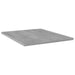 Plăci bibliotecă, gri beton, 4 buc, 40 x 50 x 1,5 cm, PAL - WALTI WALTI