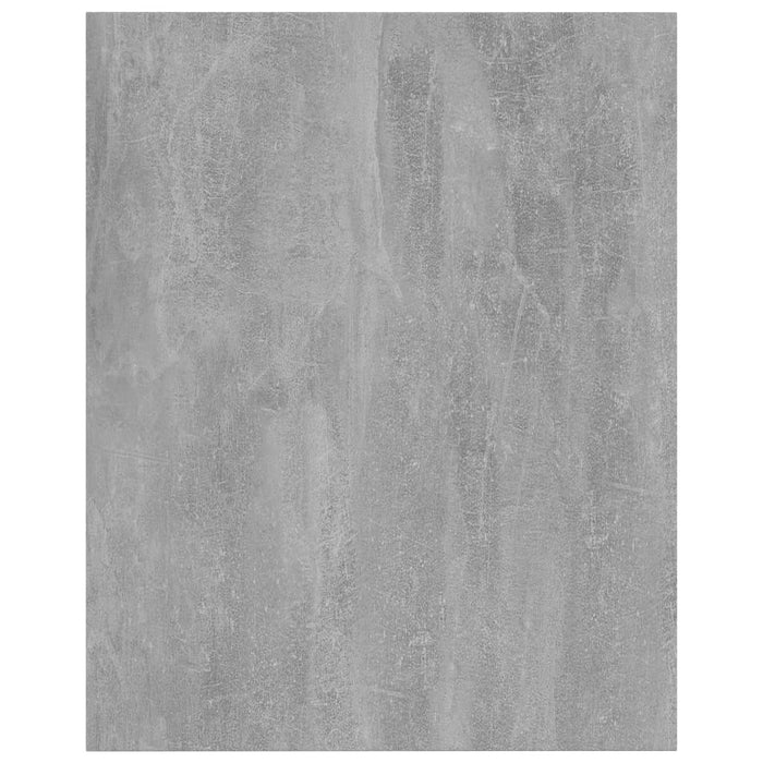 Plăci bibliotecă, gri beton, 4 buc, 40 x 50 x 1,5 cm, PAL - WALTI WALTI