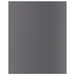 Plăci bibliotecă, 8 buc., gri extralucios, 40x50x1,5 cm, PAL - WALTI WALTI