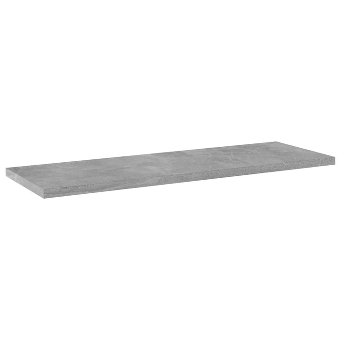 Plăci bibliotecă, 4 buc., gri beton, 60 x 20 x 1,5 cm, PAL - WALTI WALTI