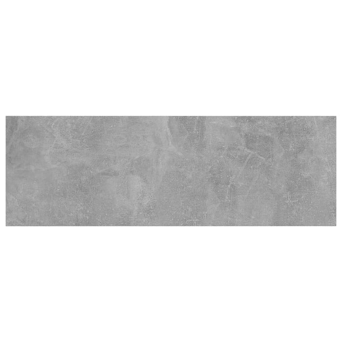Plăci bibliotecă, 4 buc., gri beton, 60 x 20 x 1,5 cm, PAL - WALTI WALTI