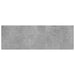 Plăci bibliotecă, 4 buc., gri beton, 60 x 20 x 1,5 cm, PAL - WALTI WALTI