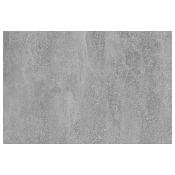 Plăci bibliotecă, gri beton, 4 buc, 60 x 40 x 1,5 cm, PAL - WALTI WALTI
