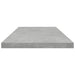 Plăci bibliotecă, gri beton, 4 buc, 80 x 20 x 1,5 cm, lemn - WALTI WALTI