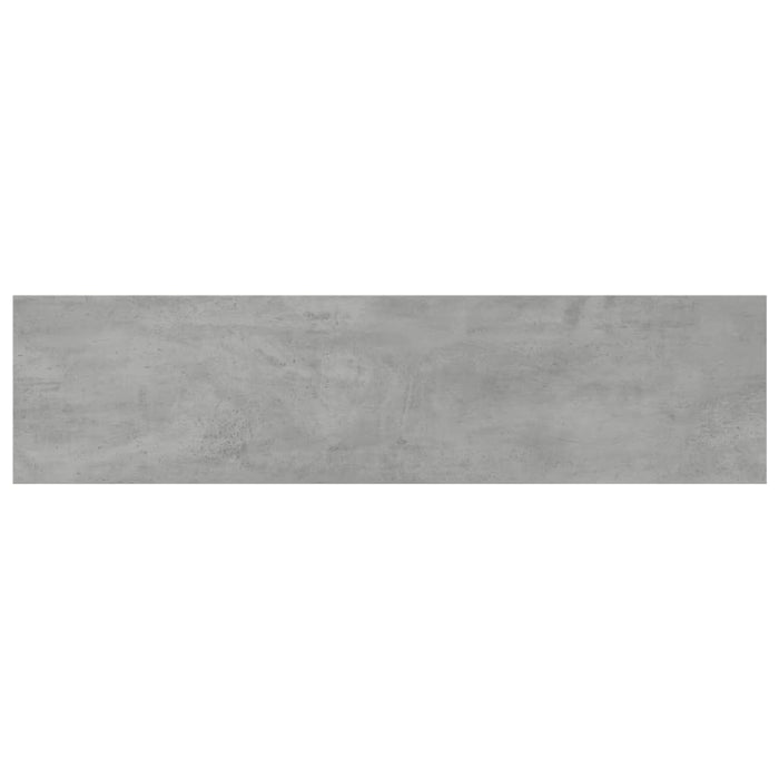Plăci bibliotecă, gri beton, 4 buc, 80 x 20 x 1,5 cm, lemn - WALTI WALTI