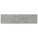 Plăci bibliotecă, gri beton, 4 buc, 80 x 20 x 1,5 cm, lemn - WALTI WALTI