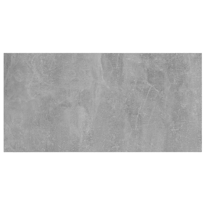Plăci bibliotecă, 8 buc., gri beton, 80 x 30 x 1,5 cm, PAL WALTI