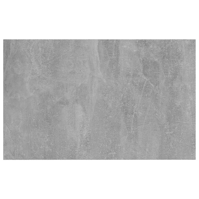 Plăci bibliotecă, gri beton, 4 buc, 80 x 50 x 1,5 cm, PAL - WALTI WALTI
