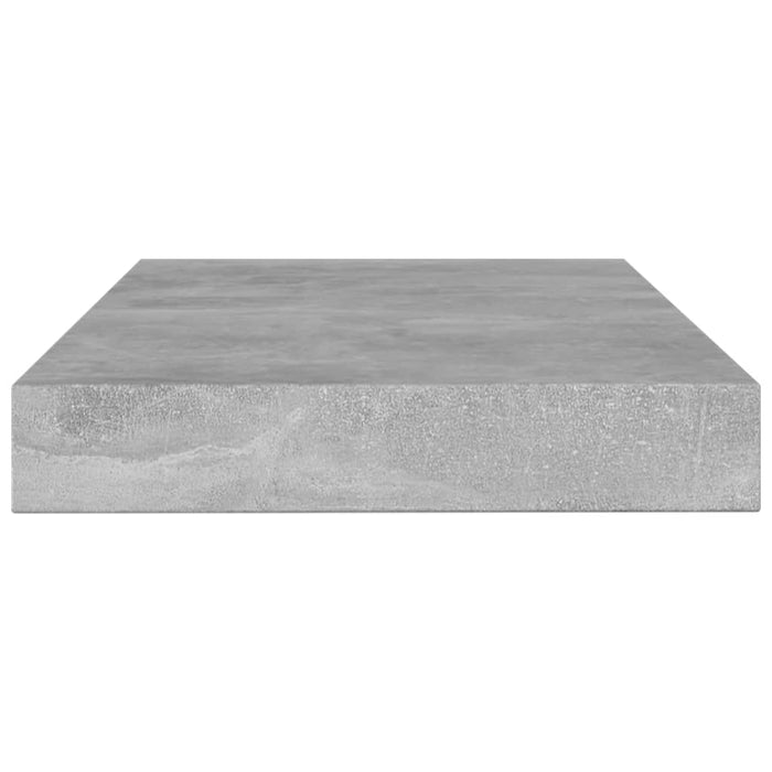 Plăci bibliotecă, 4 buc., gri beton, 100 x 10 x 1,5 cm, PAL - WALTI WALTI