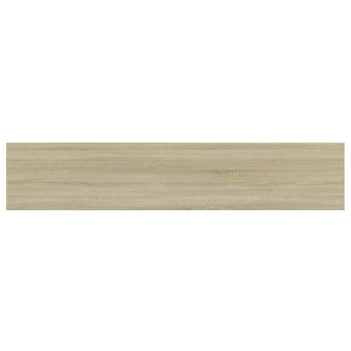 Plăci bibliotecă, 4 buc, stejar sonoma,100 x 20 x 1,5 cm, PAL - WALTI WALTI