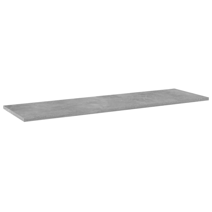 Plăci bibliotecă, 8 buc., gri beton, 100 x 30 x 1,5 cm, PAL WALTI