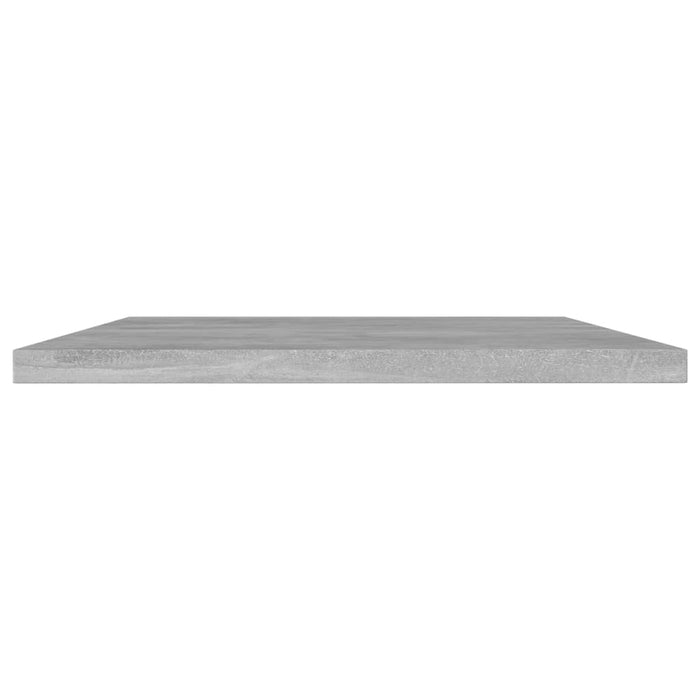 Plăci bibliotecă, 8 buc., gri beton, 100 x 30 x 1,5 cm, PAL WALTI